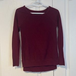 American Eagle Maroon Crew Neck Sweater - Size XS